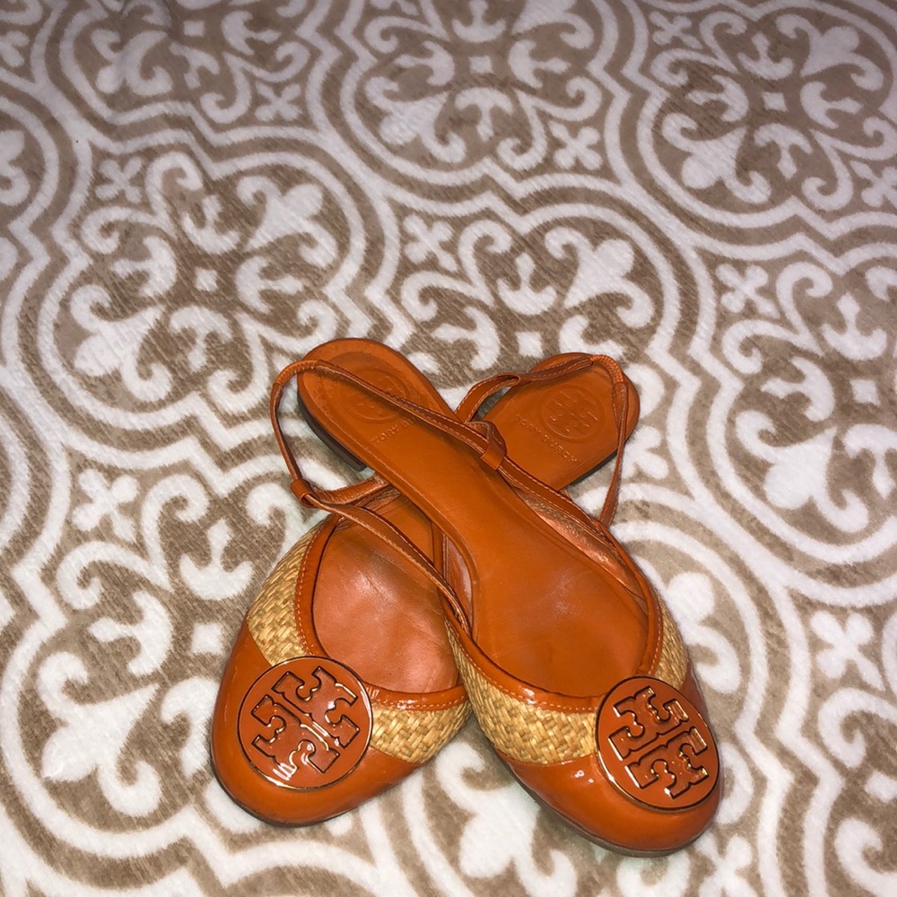 TORY BURCH SANDALS with strap in the back